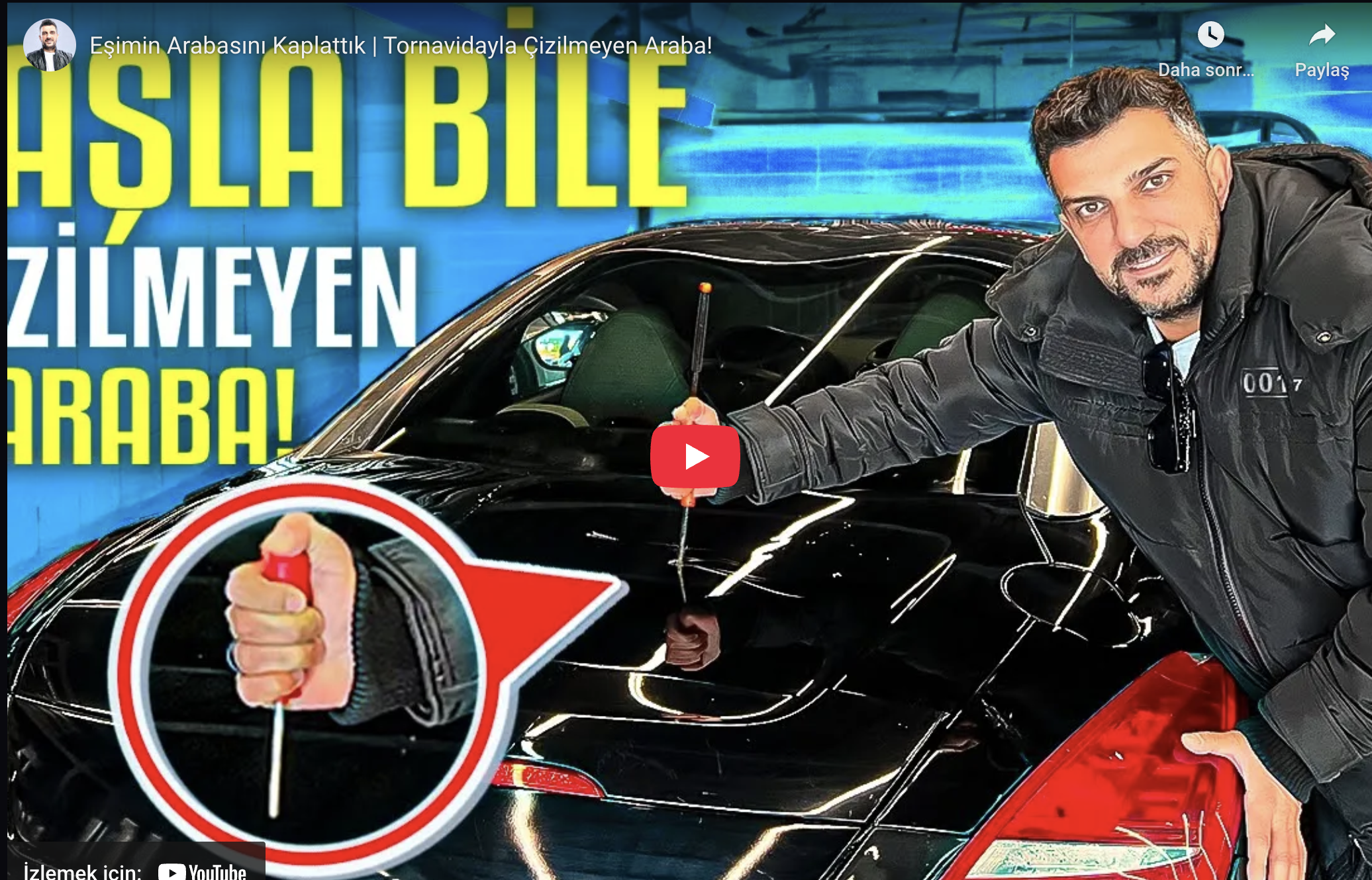 Doğan Kabak’ın Eşinin Arabasına PPF Kaplama Yaptık!